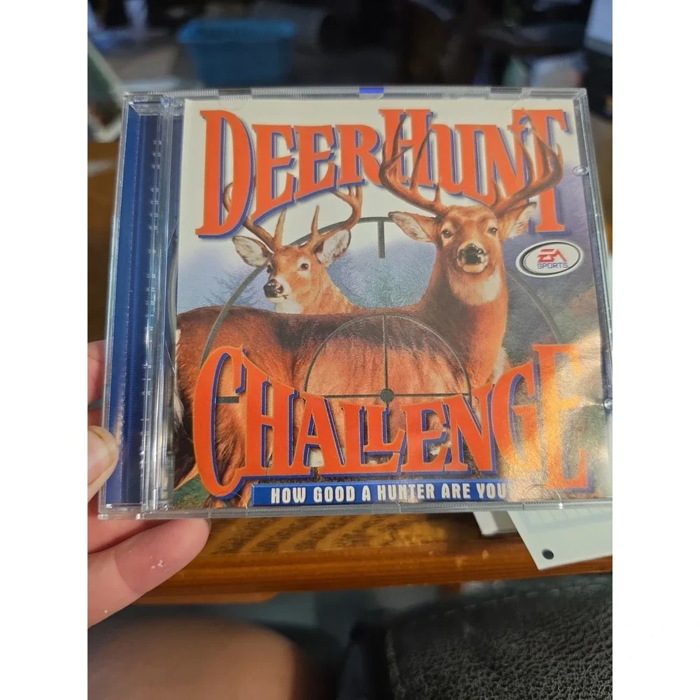 Deer Hunt Challenge EA Sports - PC Game Big Box CD Rom Windows 98/95 Vintage